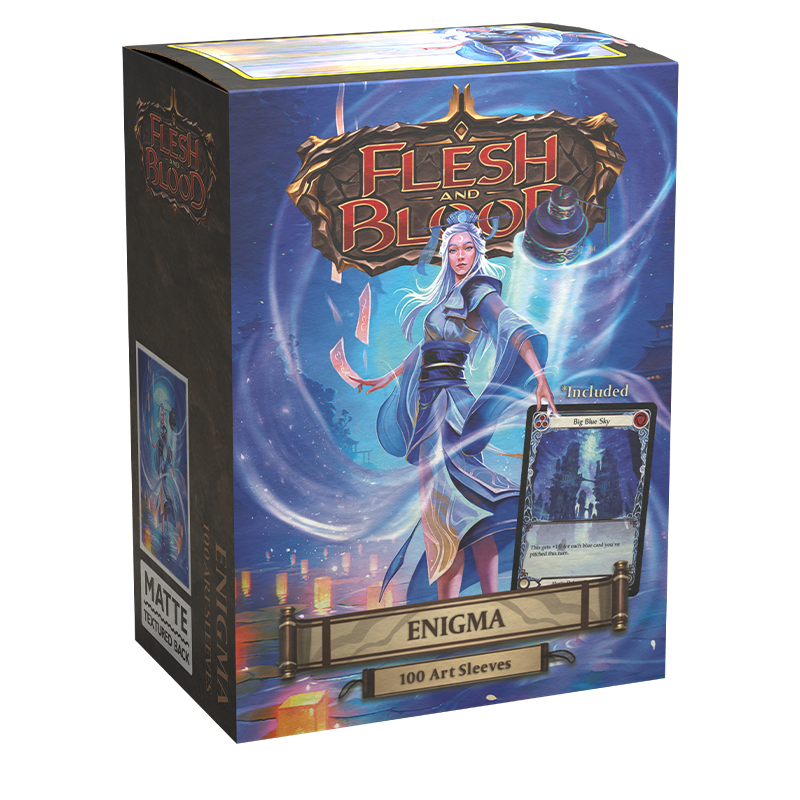 Dragon Shield: Standard 100ct Sleeves - Flesh and Blood (Enigma) | Gamers Paradise