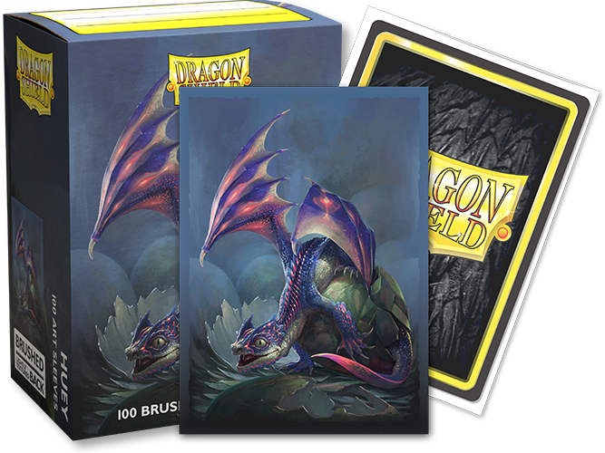 Dragon Shield: Standard 100ct Brushed Art Sleeves - Huey | Gamers Paradise