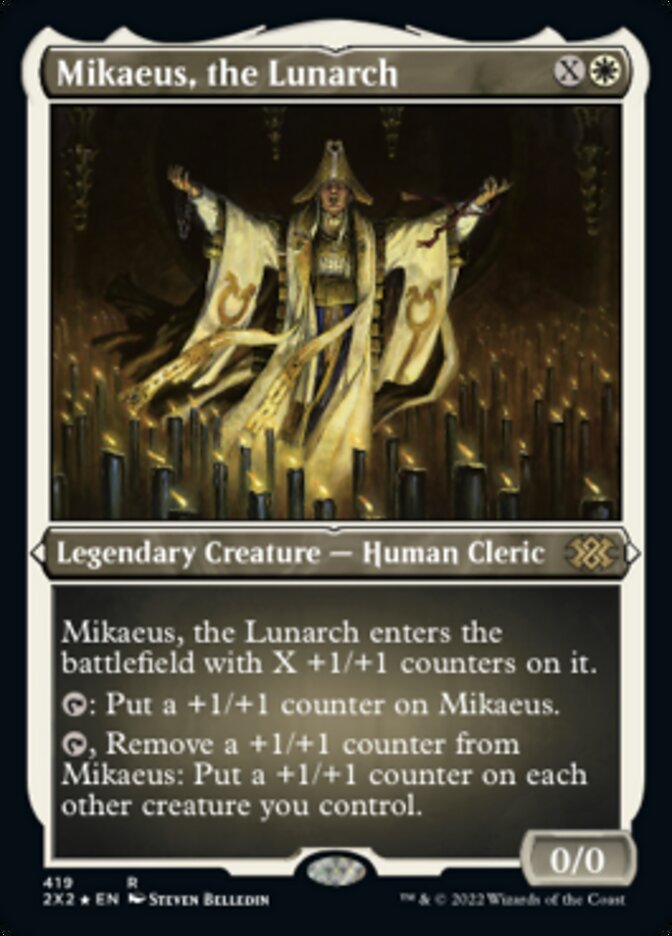 Mikaeus, the Lunarch (Foil Etched) [Double Masters 2022] | Gamers Paradise