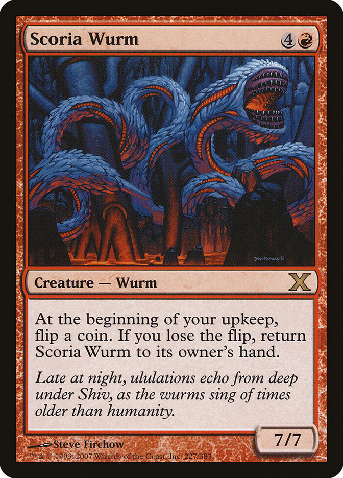 Scoria Wurm [Tenth Edition] | Gamers Paradise