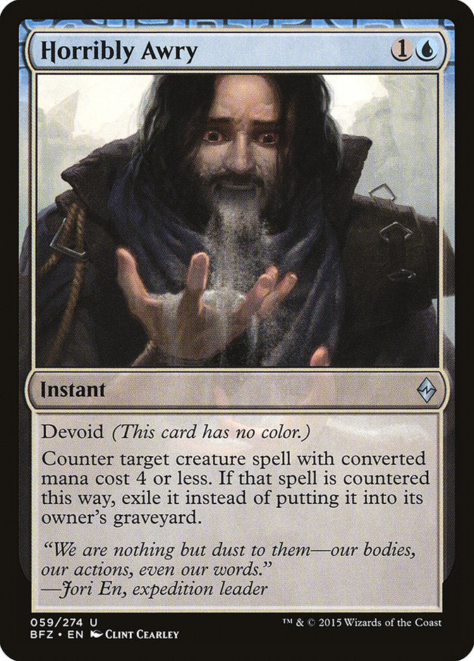 Horribly Awry [Battle for Zendikar] | Gamers Paradise