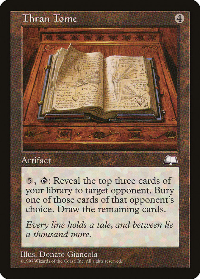 Thran Tome [Weatherlight] | Gamers Paradise