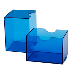 Dragon Shield: Strongbox - Clear Blue | Gamers Paradise