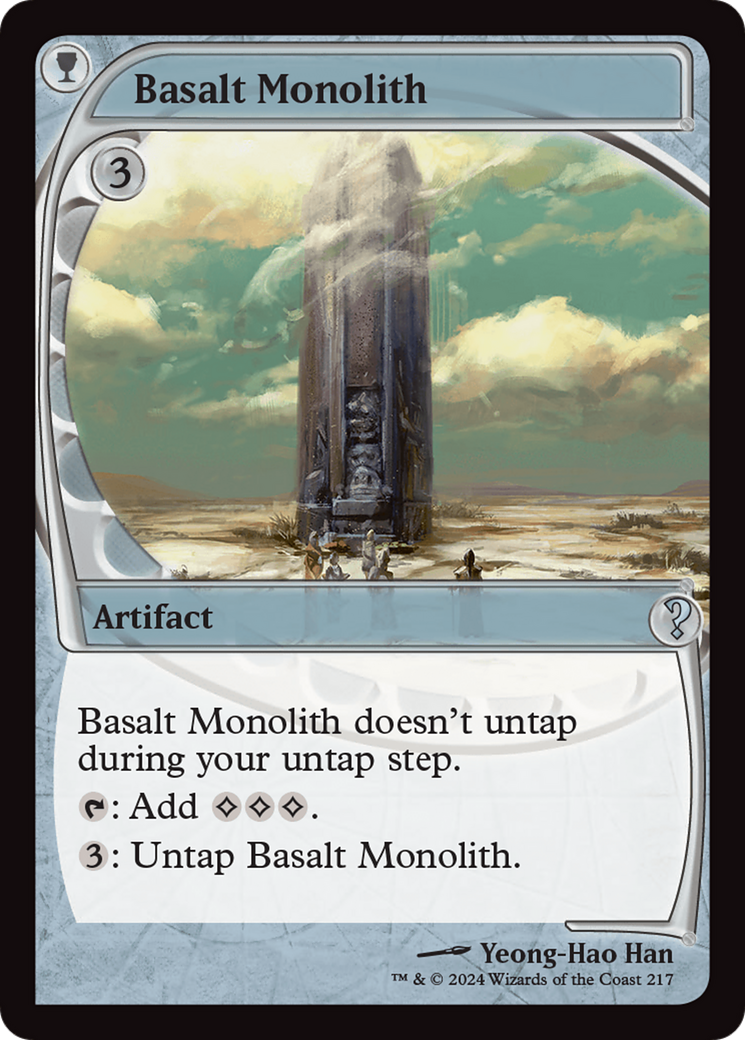 Basalt Monolith (Future Sight) [Mystery Booster 2] | Gamers Paradise