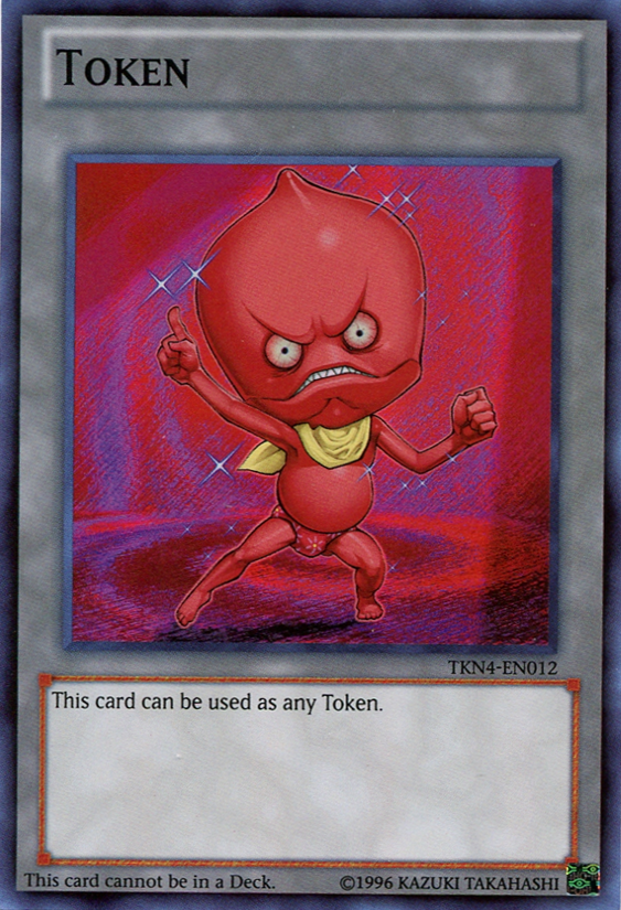 Ojama Token (Red) [TKN4-EN012] Super Rare | Gamers Paradise