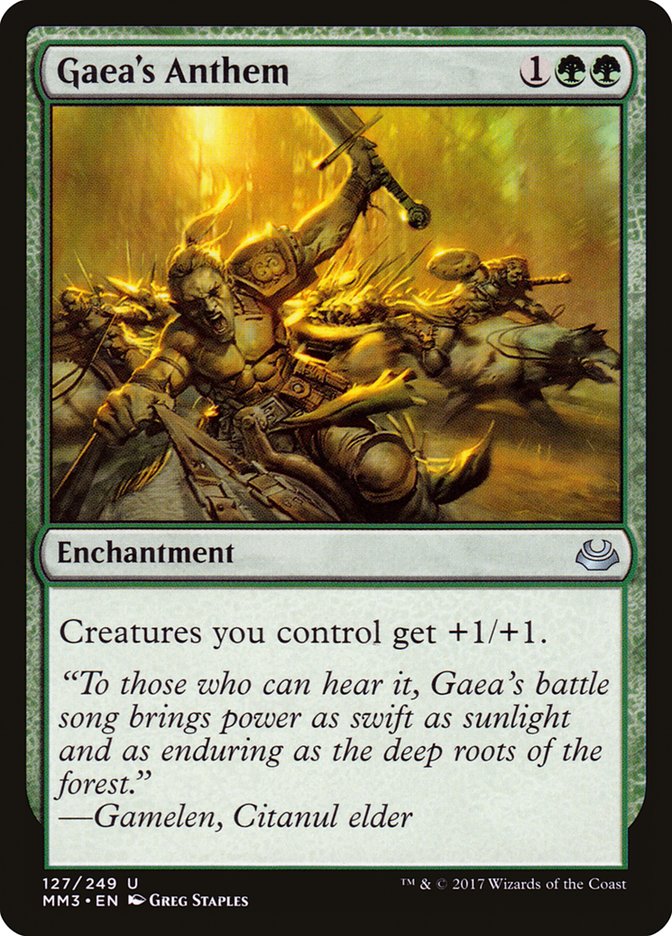 Gaea's Anthem [Modern Masters 2017] | Gamers Paradise