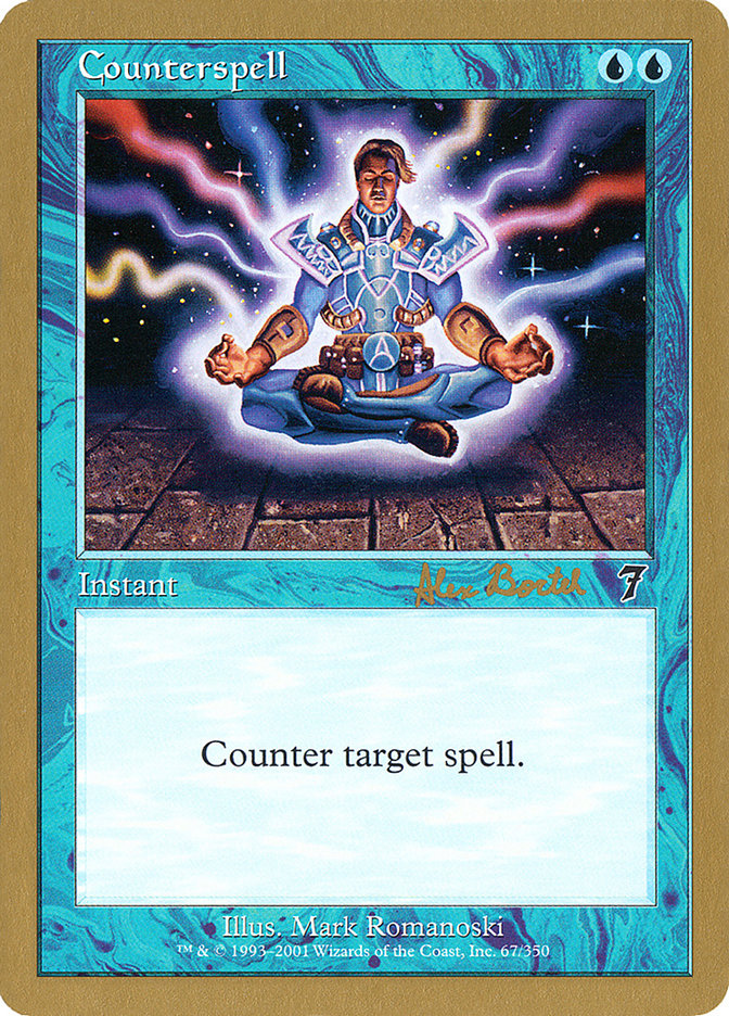 Counterspell (Alex Borteh) (7ED) [World Championship Decks 2001] | Gamers Paradise