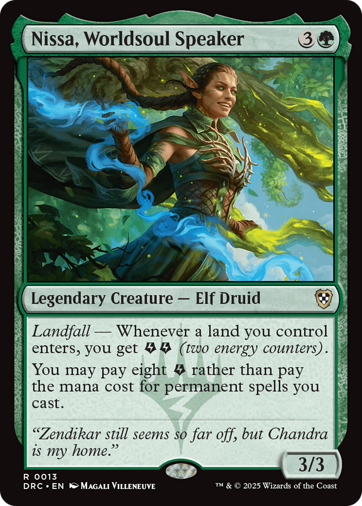 Nissa, Worldsoul Speaker [Aetherdrift Commander] | Gamers Paradise