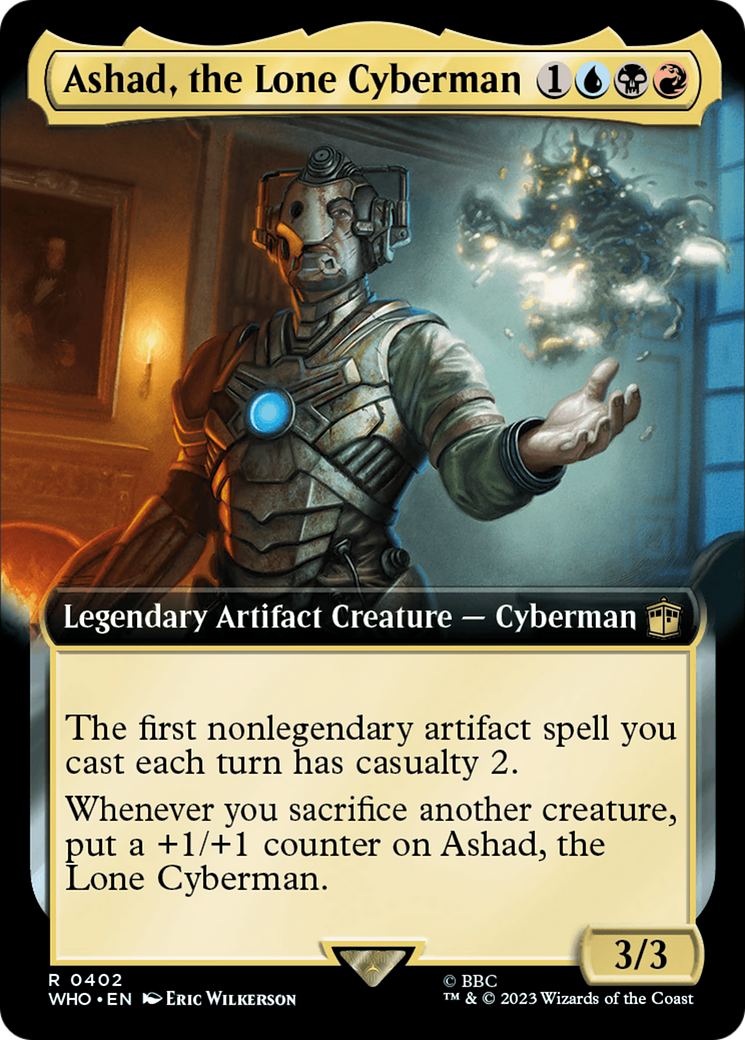 Ashad, the Lone Cyberman (Extended Art) [Doctor Who] | Gamers Paradise