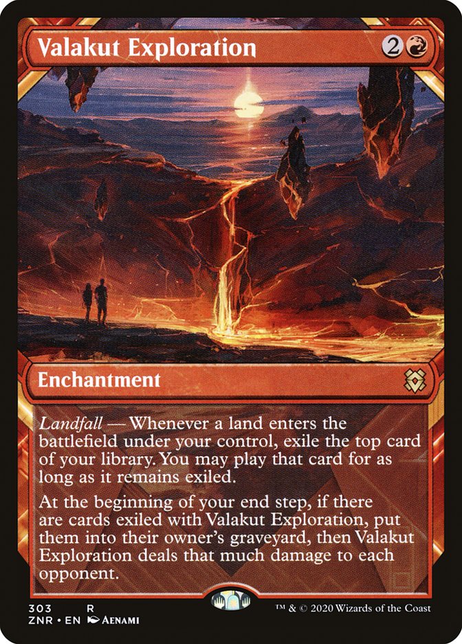 Valakut Exploration (Showcase) [Zendikar Rising] | Gamers Paradise