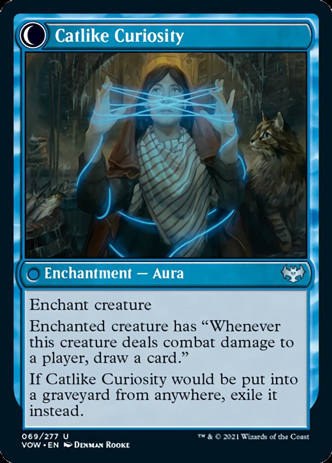 Mischievous Catgeist // Catlike Curiosity [Innistrad: Crimson Vow] | Gamers Paradise