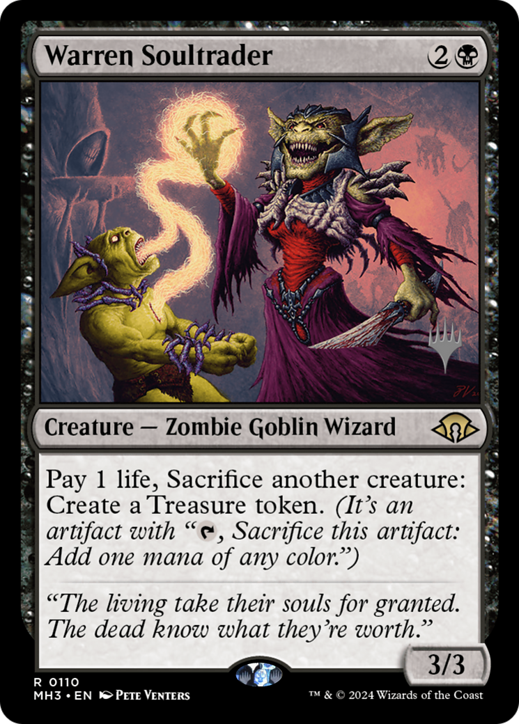 Warren Soultrader (Promo Pack) [Modern Horizons 3 Promos] | Gamers Paradise