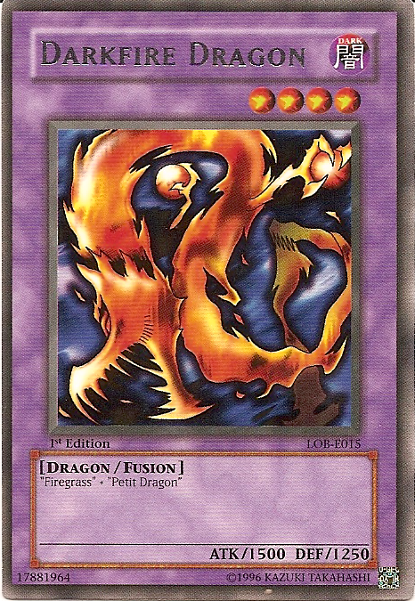 Darkfire Dragon [LOB-E015] Rare | Gamers Paradise