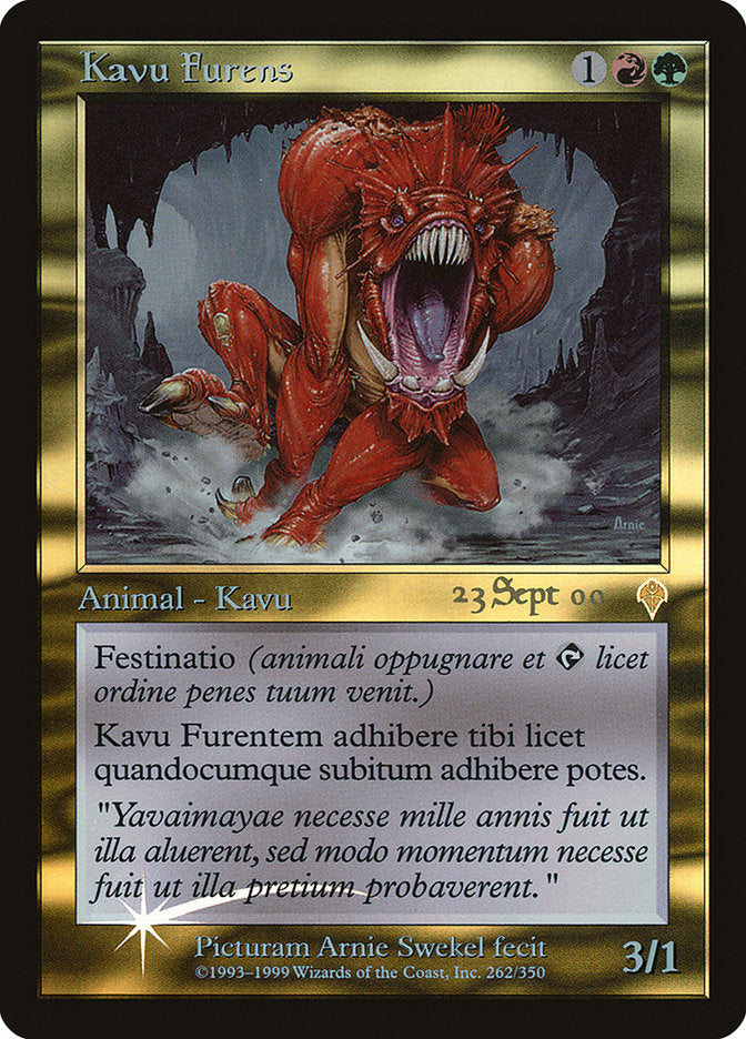 Raging Kavu [Invasion Promos] | Gamers Paradise
