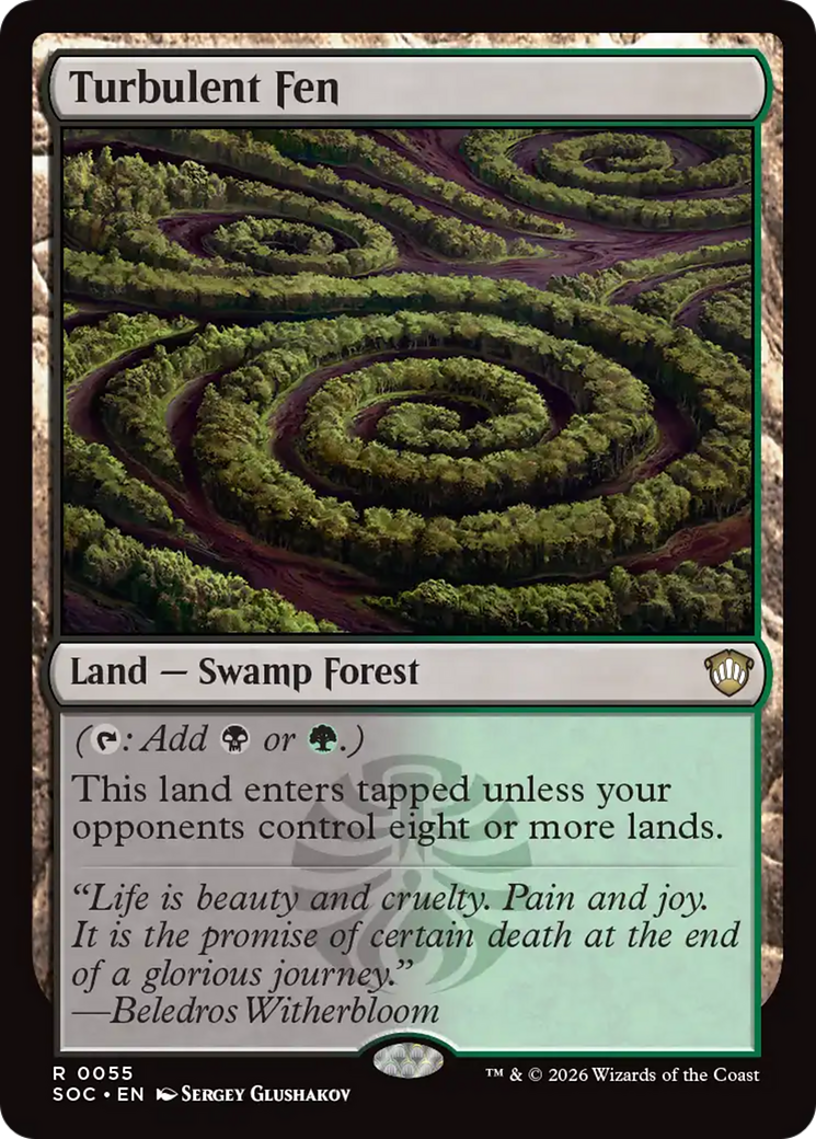 Turbulent Fen [Secrets of Strixhaven Commander] | Gamers Paradise