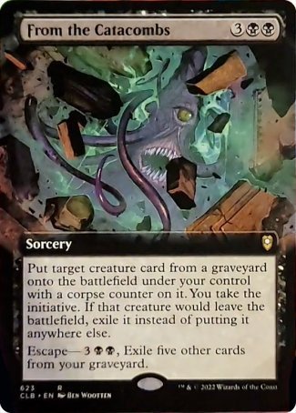 From the Catacombs (Extended Art) [Commander Legends: Battle for Baldur's Gate] | Gamers Paradise
