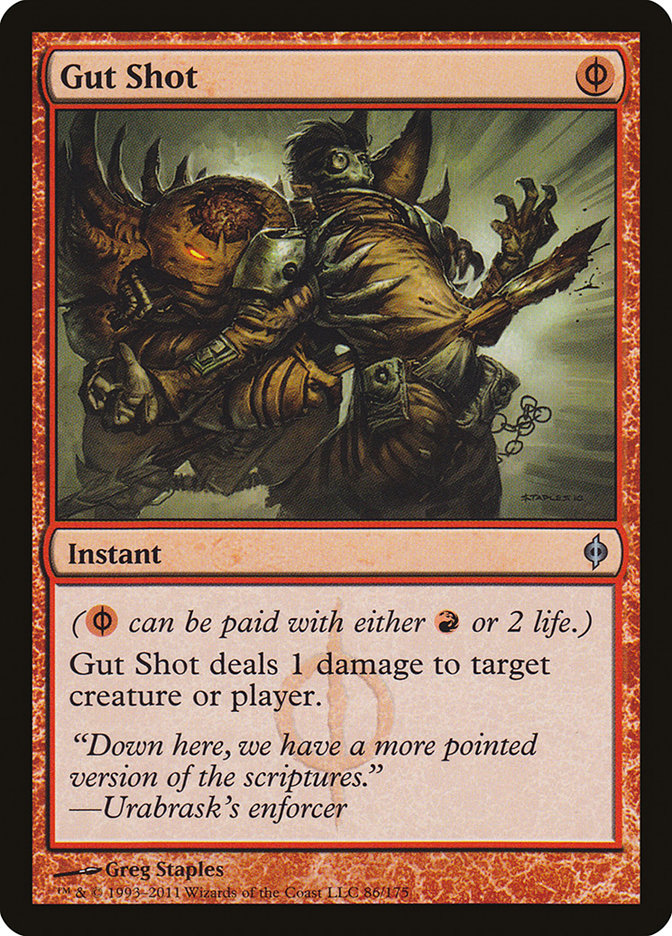Gut Shot [New Phyrexia] | Gamers Paradise