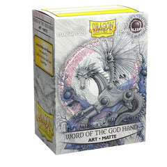 Dragon Shield: Standard 100ct Art Sleeves - Word of the God Hand | Gamers Paradise