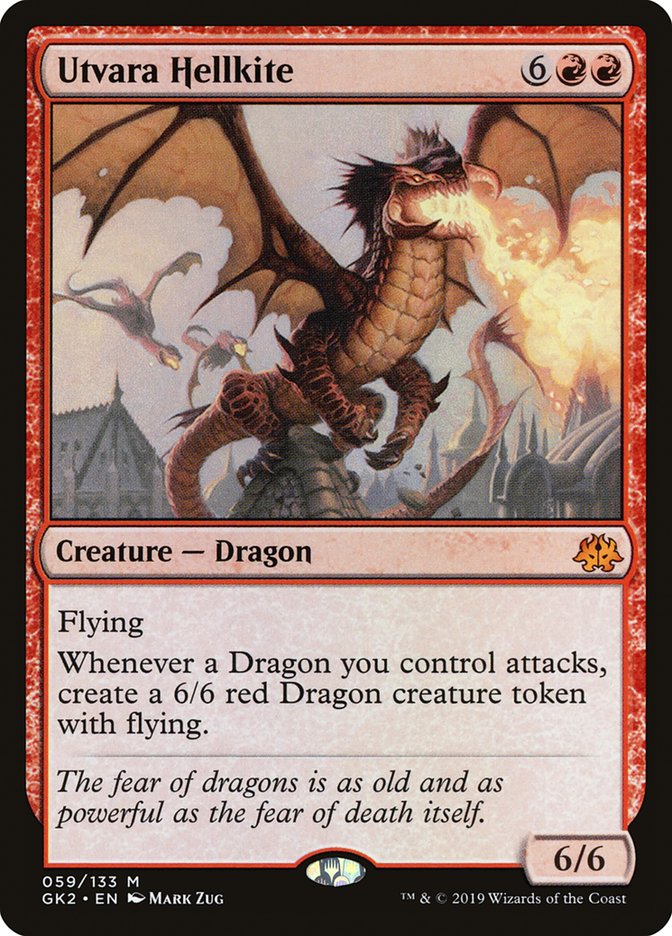 Utvara Hellkite [Ravnica Allegiance Guild Kit] | Gamers Paradise