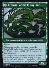 Jugan Defends the Temple // Remnant of the Rising Star [Kamigawa: Neon Dynasty Prerelease Promos] | Gamers Paradise