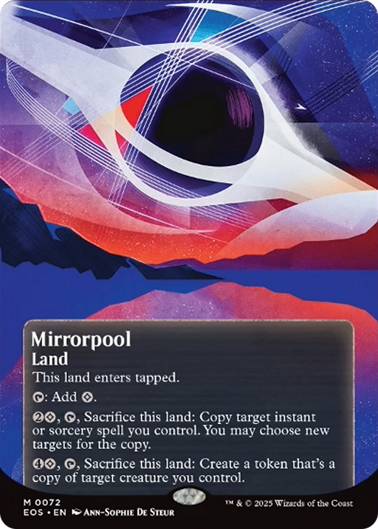 Mirrorpool (0072) (Borderless) [Edge of Eternities: Stellar Sights] | Gamers Paradise