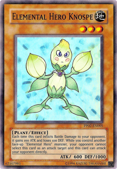 Elemental Hero Knospe [PP02-EN005] Super Rare | Gamers Paradise