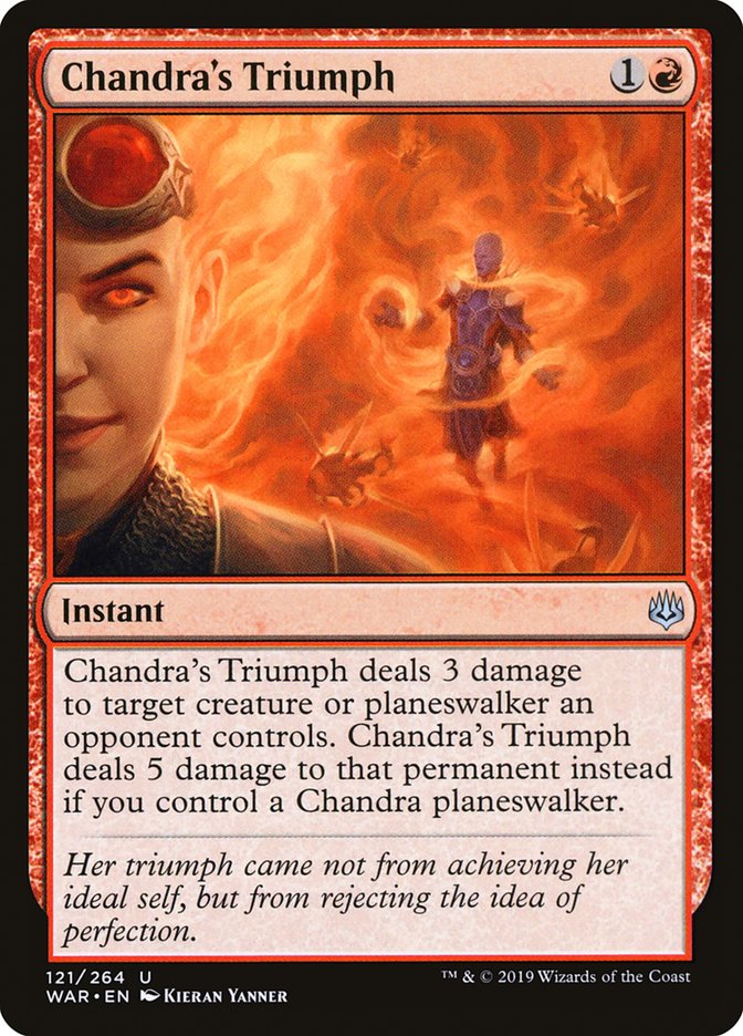 Chandra's Triumph [War of the Spark] | Gamers Paradise