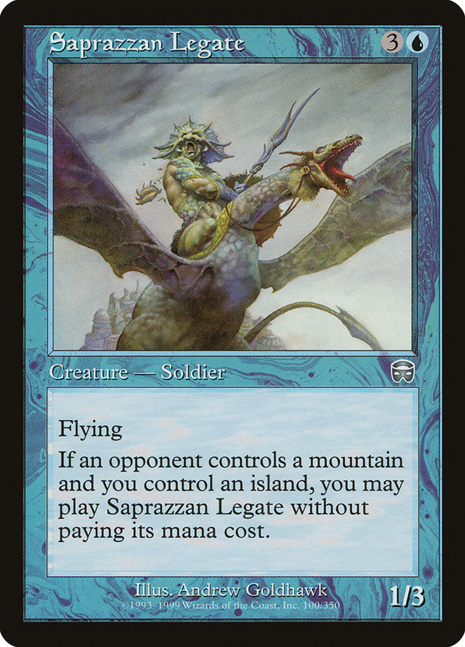 Saprazzan Legate [Mercadian Masques] | Gamers Paradise