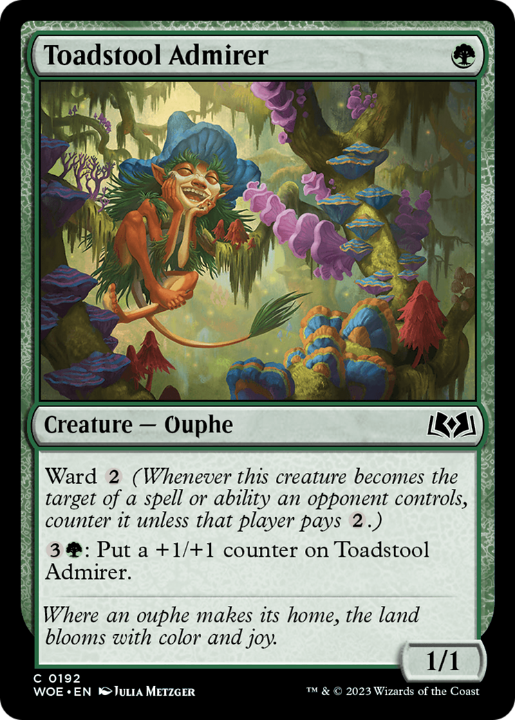 Toadstool Admirer [Wilds of Eldraine] | Gamers Paradise