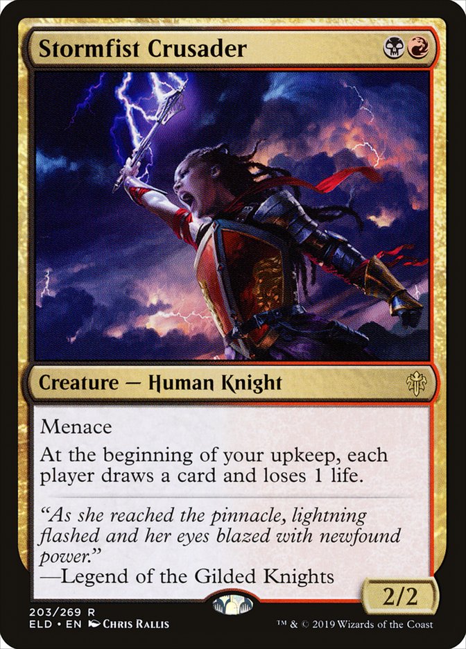 Stormfist Crusader [Throne of Eldraine] | Gamers Paradise
