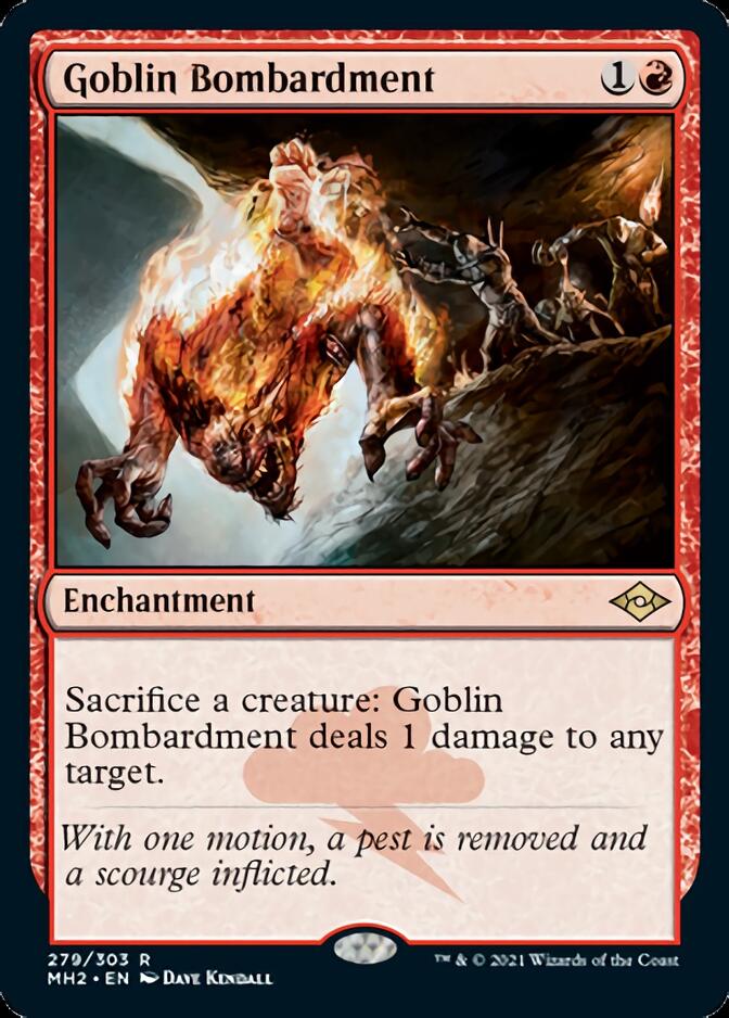 Goblin Bombardment (Foil Etched) [Modern Horizons 2] | Gamers Paradise