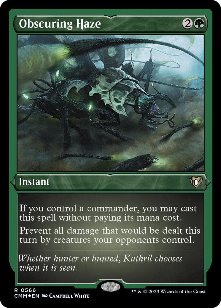 Obscuring Haze (Foil Etched) [Commander Masters] | Gamers Paradise