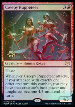 Creepy Puppeteer [Innistrad: Crimson Vow Prerelease Promos] | Gamers Paradise