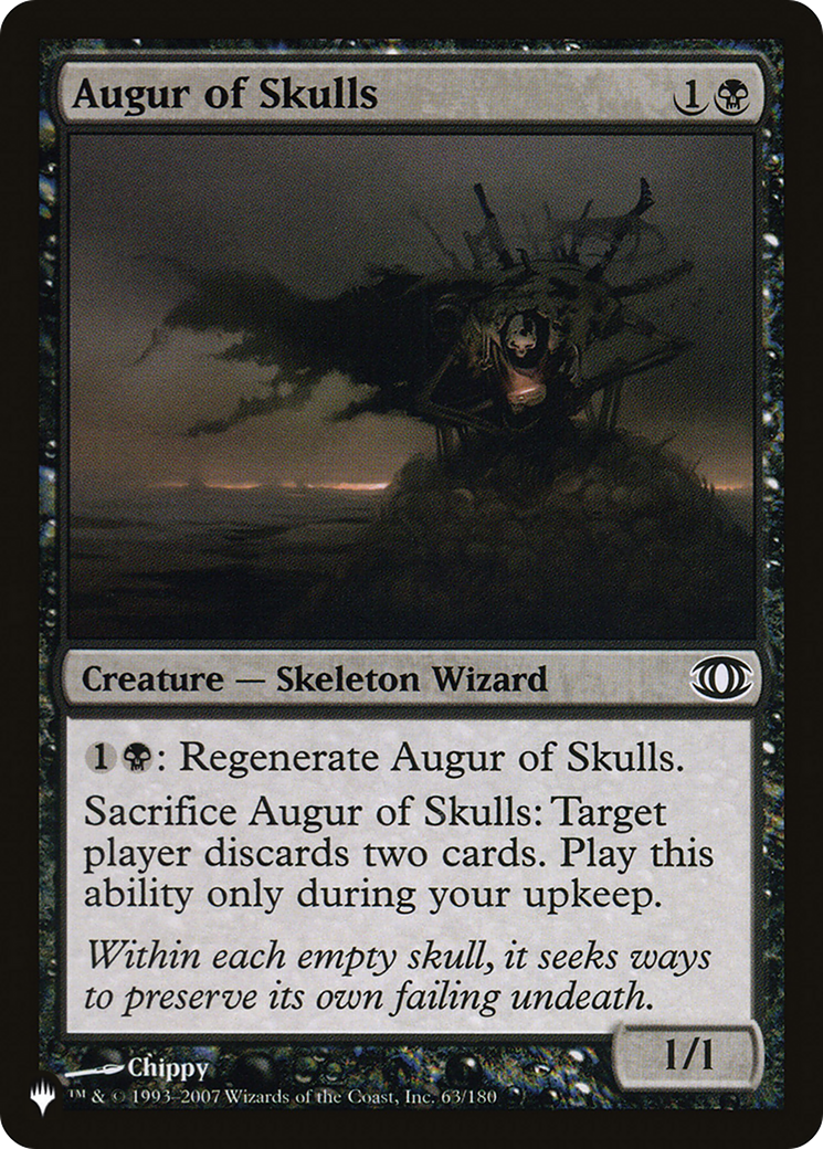 Augur of Skulls [The List Reprints] | Gamers Paradise