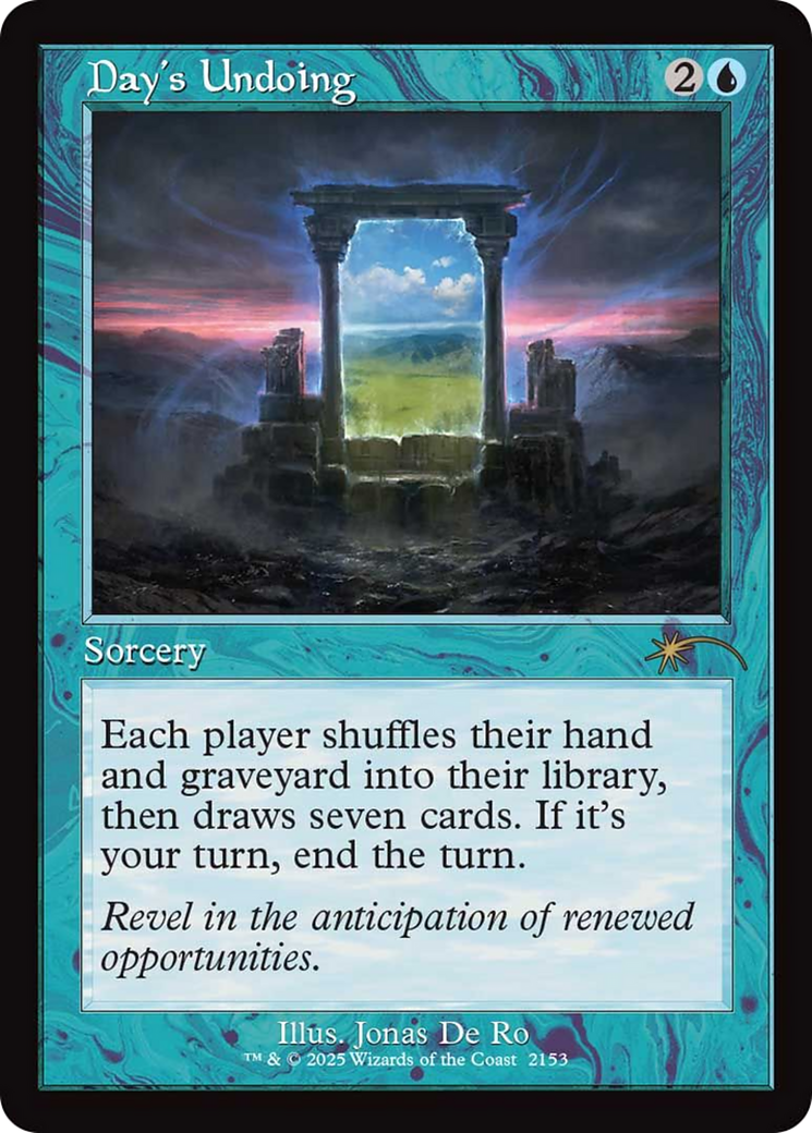 Day's Undoing (Retro Frame) [Secret Lair Drop Series] | Gamers Paradise
