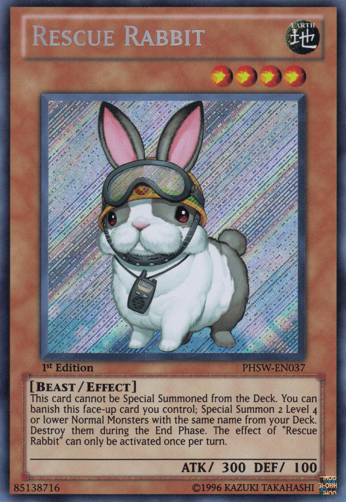 Rescue Rabbit [PHSW-EN037] Secret Rare | Gamers Paradise