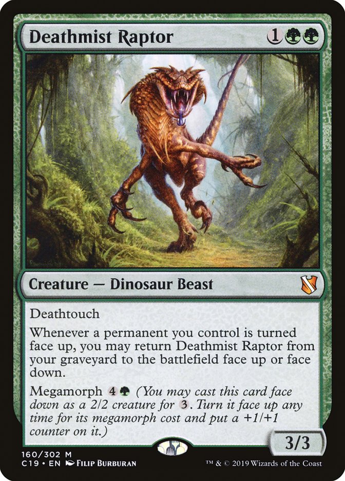 Deathmist Raptor [Commander 2019] | Gamers Paradise