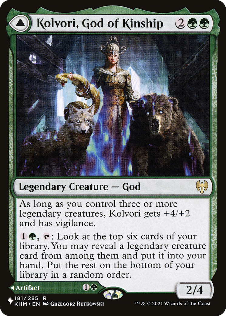 Kolvori, God of Kinship // The Ringhart Crest [Secret Lair: From Cute to Brute] | Gamers Paradise