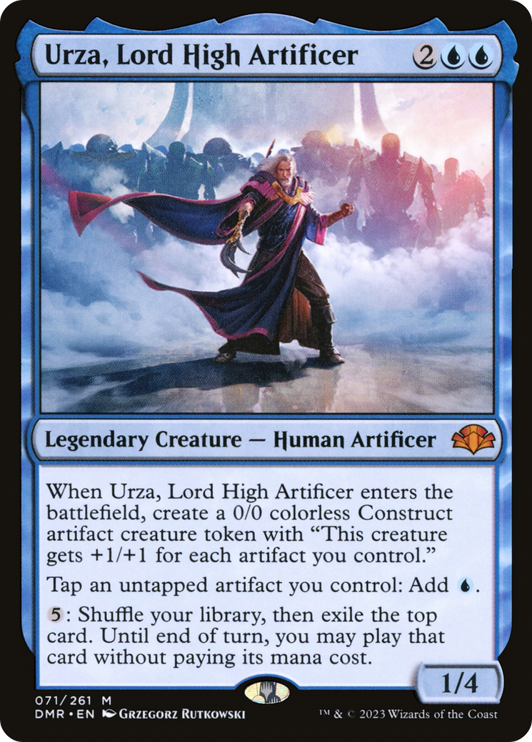 Urza, Lord High Artificer [Dominaria Remastered] | Gamers Paradise