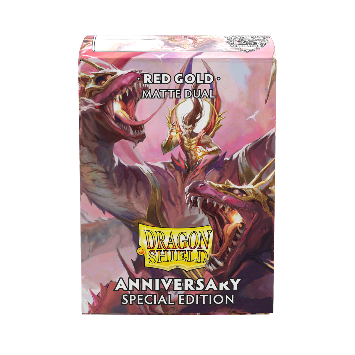 Dragon Shield: Standard 100ct Special Edition - Red Gold | Gamers Paradise