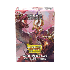 Dragon Shield: Standard 100ct Special Edition - Red Gold | Gamers Paradise