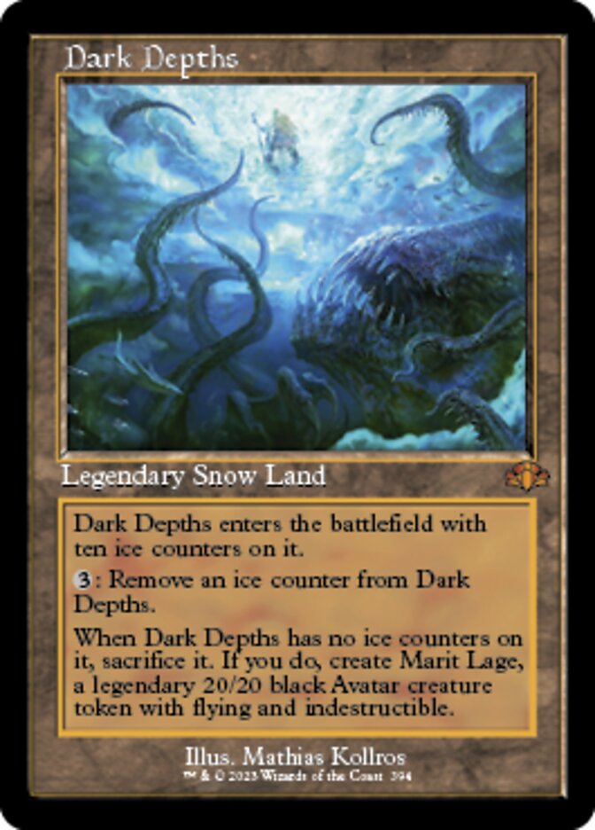 Dark Depths (Retro) [Dominaria Remastered] | Gamers Paradise