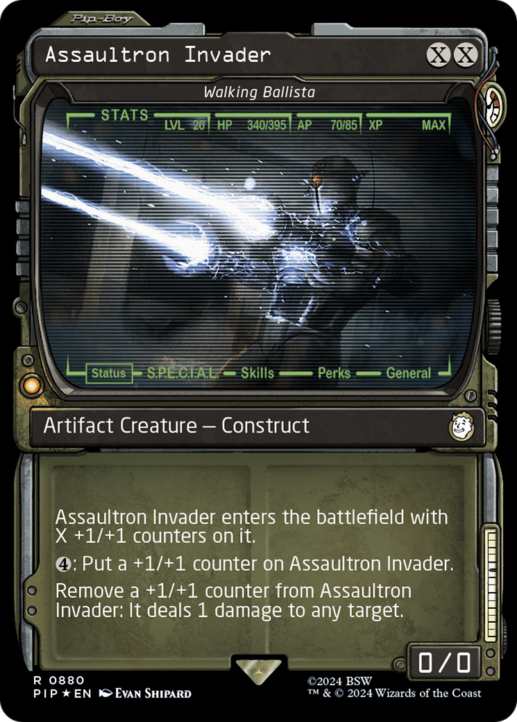 Assaultron Invader - Walking Ballista (Surge Foil) [Fallout] | Gamers Paradise