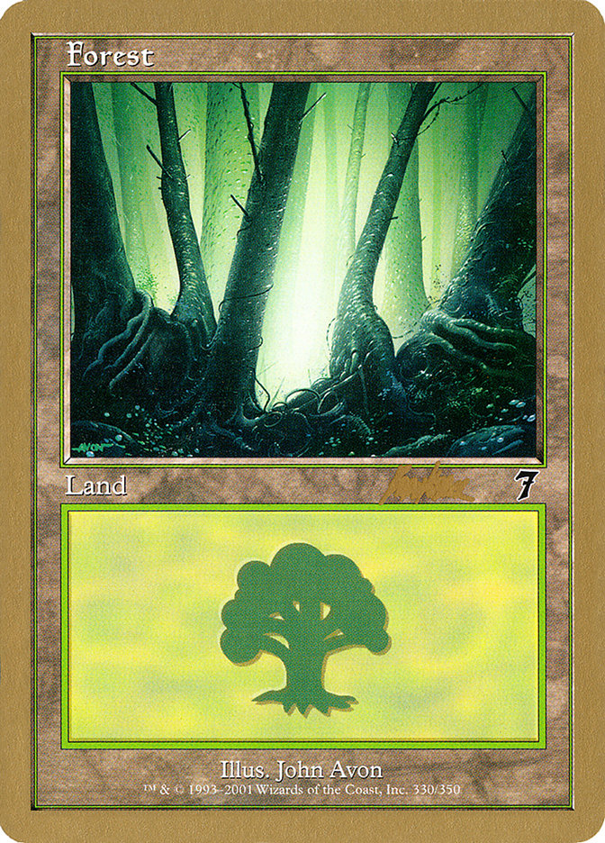 Forest (bk330) (Brian Kibler) [World Championship Decks 2002] | Gamers Paradise