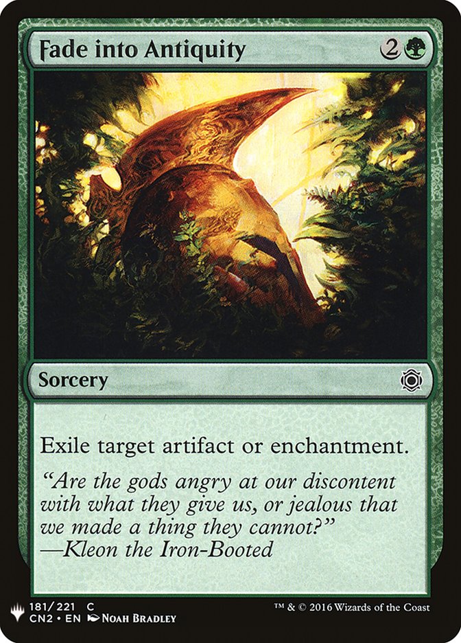 Fade into Antiquity [Mystery Booster] | Gamers Paradise
