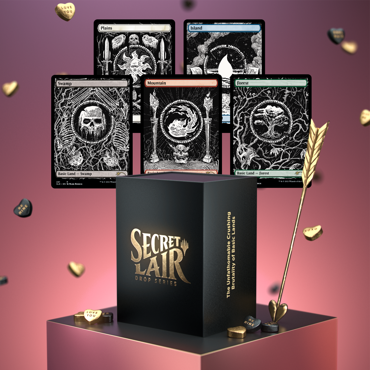 Secret Lair: Drop Series - The Unfathomable Crushing Brutality of Basic Lands | Gamers Paradise