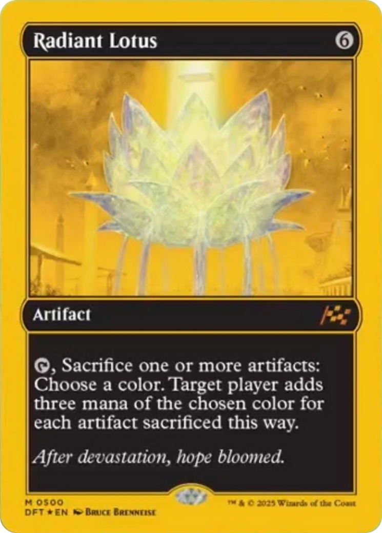 Radiant Lotus (First-Place Foil) [Aetherdrift] | Gamers Paradise