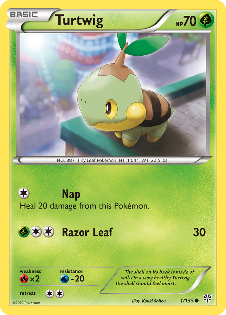 Turtwig (1/135) [Black & White: Plasma Storm] | Gamers Paradise