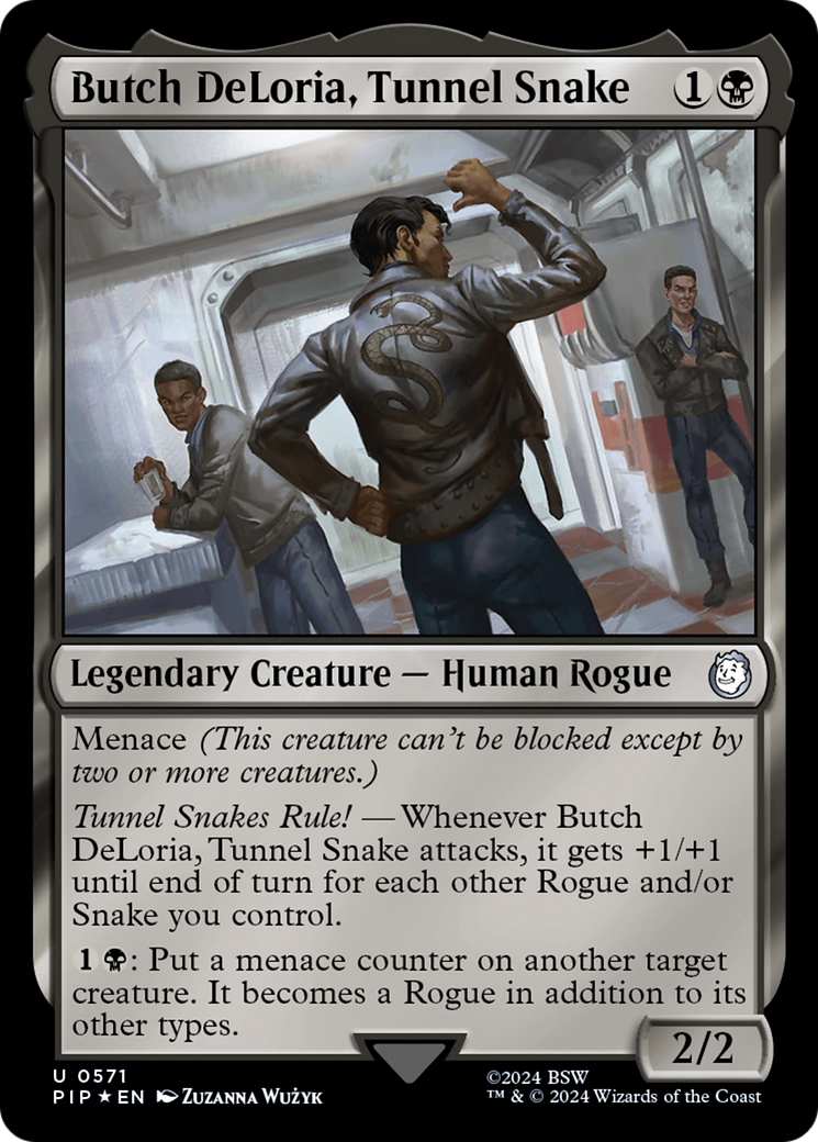 Butch DeLoria, Tunnel Snake (Surge Foil) [Fallout] | Gamers Paradise