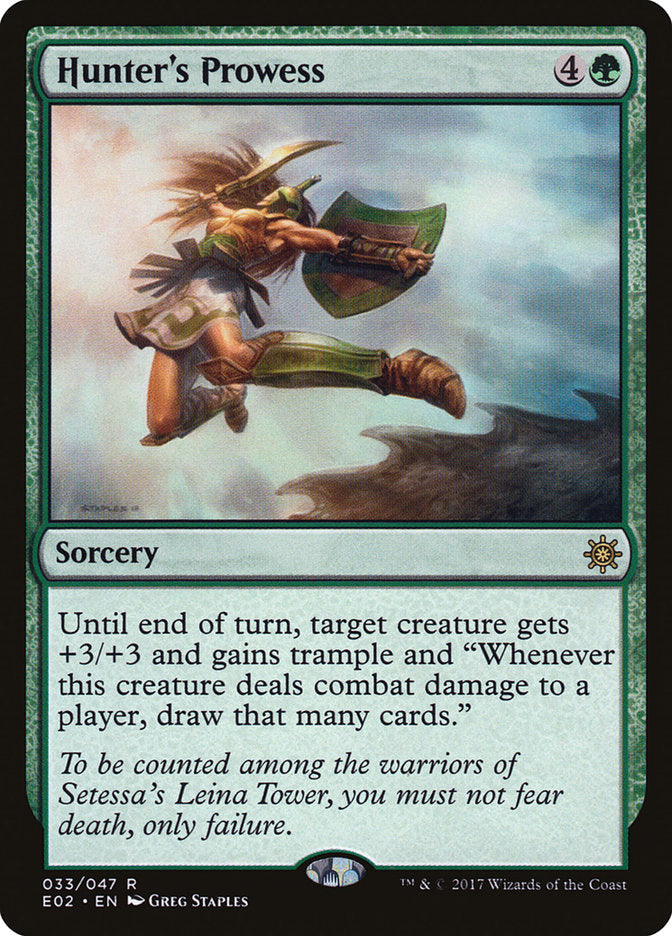 Hunter's Prowess [Explorers of Ixalan] | Gamers Paradise